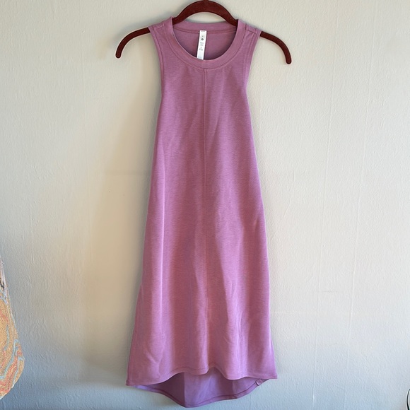 lululemon back vent tank dress velvet dust SOLD OUT online - Picture 3 of 5